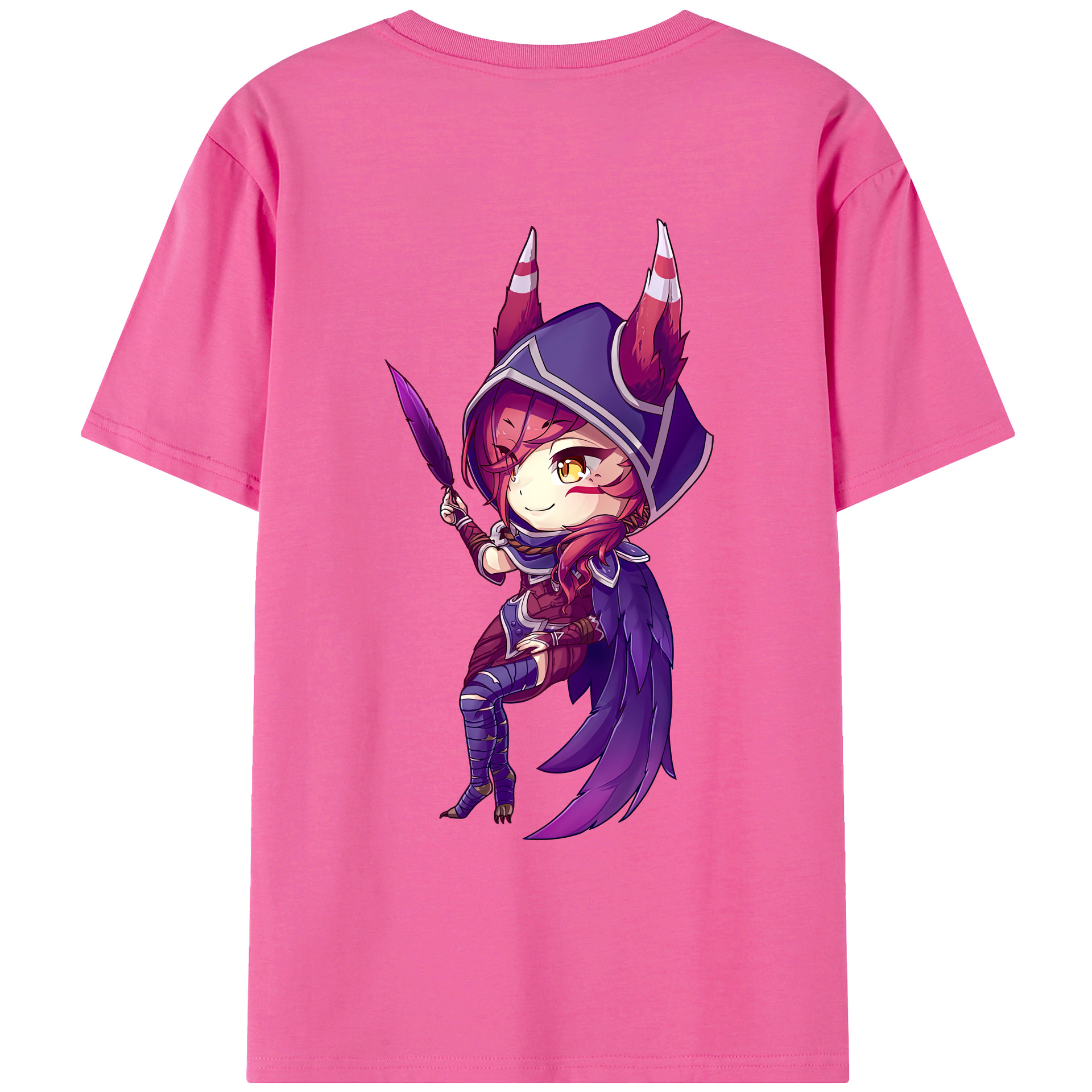リーグ・オブ・レジェンド League of Legends LOL レディース半袖Tシャツ(バックプリント)